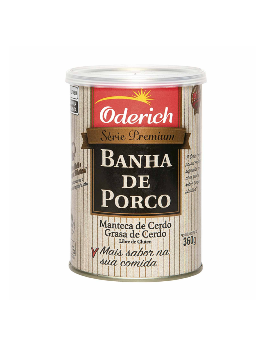 Imagem de Banha De Porco Oderich 360g Premium