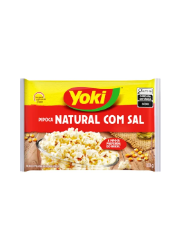 Imagem de Pipoca Yoki 100g Popcorn Com Sal