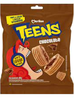 Imagem de Biscoito Recheado Marilan 80g Teens Chocolate