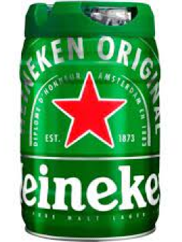 Imagem de Barril Cerveja Heineken 5 Litros