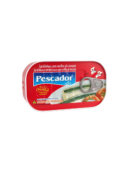 Imagem de Sardinha Pescador 125g Molho De Tomate