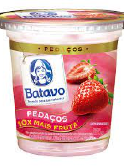 Imagem de IOGURTE BATAVO 500G PEDACOS DE MORANGO