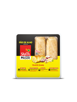 Imagem de PAO DE ALHO SANTA MASSA 240G TRADICIONAL