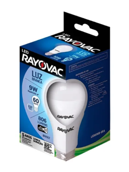 Imagem de LAMPADA RAYOVAC 9W LED BRANCA