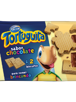 Imagem de Wafer Arcor 85g Tortuguita Chocolate