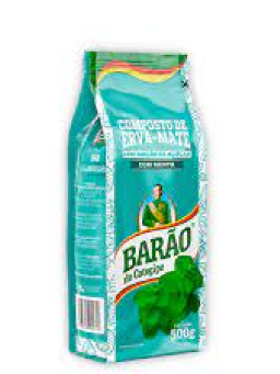 Imagem de ERVA MATE BARAO 500G MENTA