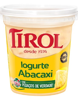 Imagem de Iogurte Tirol 500g Abacaxi C/ Pedacos