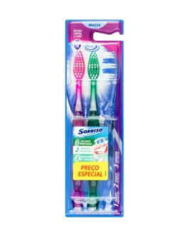 Imagem de ESCOVA DENTAL SORRISO TRIPLA LV3 PG2