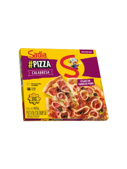 Imagem de Pizza Sadia 460g Calabresa