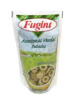 Imagem de AZEITONA FUGINI 270G VERDES FATIADAS SACHET