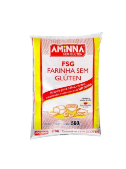 Imagem de Farinha Aminna 500g S/ Gluten
