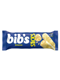 Imagem de CHOCOLATE BIBS 32G STICKS BRANCO