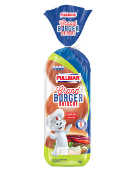 Imagem de Pao De Hamburguer Pullman 520g Brioche