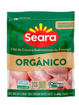 Imagem de FILE COXA E SOBRECOXAS SEARA 600G ORGANICO