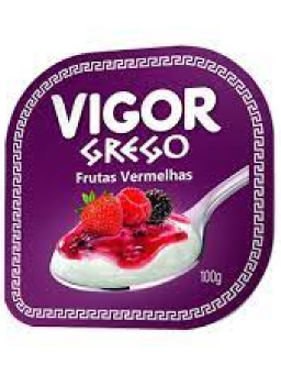 Imagem de Iogurte Vigor 100g Grego Frutas Vermelhas