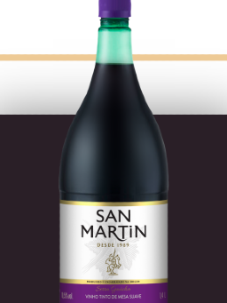Imagem de Vinho San Martin 1,4 Litros Pet Tinto Suave