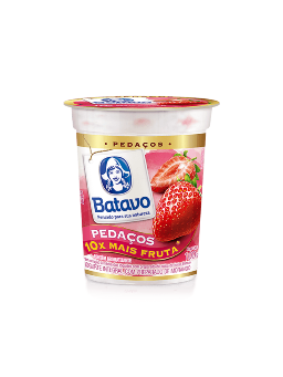 Imagem de Iogurte Batavo 100g  Pedacos Morango