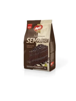 Imagem de Mistura Para Bolo Apti 400g Sem Gluten Chocolate