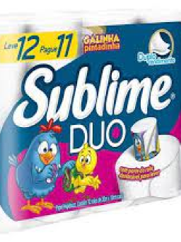Imagem de Papel Higienico Sublime 30 m C/ 12 Duo