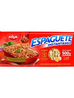 Imagem de Massa Nissin 500g Espaguete Instantaneo c/ Ovos