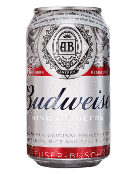 Cerveja Budweiser 350ml Baggio Supermercado