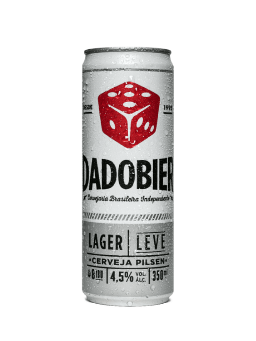 Imagem de Cerveja Dado Bier 473ml Latão Lager Leve
