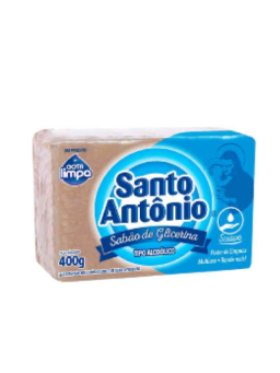 Imagem de SABAO EM BARRA SANTO ANTONIO 400G GLICE