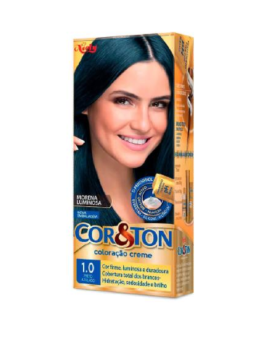 Imagem de Cor e Ton 1.0 Preto Azulado 50g