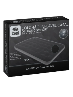Imagem de COLCHAO BEL INFLAVEL CASAL DELUXE COMFORT