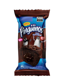 Imagem de Pinguinos Pullman 80g Tripo Chocolate