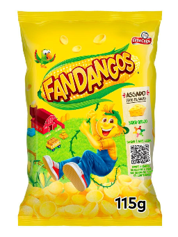 Imagem de SALGADINHO ELMA CHIPS 115G FANDANGOS QUEIJO