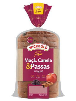 Imagem de Pao Wickbold 500g Maca,Canela e Passas