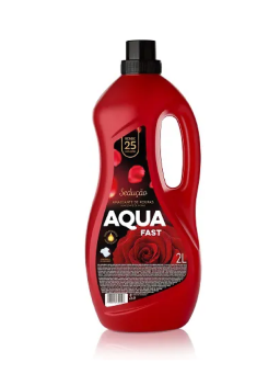 Imagem de Amaciante De Roupas Aquafast 2 Litros Seducao Vermelho