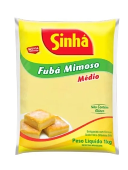 Imagem de FUBA MIMOSO SINHA 1KG MEDIO