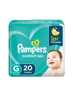 Imagem de Fralda Pampers Confort Sec Tam g