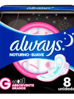 Imagem de ABSORVENTE ALWAYS NOTURNO C/8 COM ABAS