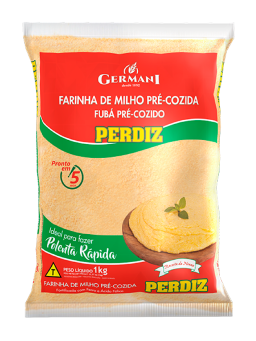 Imagem de FARINHA DE MILHO GERMANI 1KG MEDIA PERDIZ