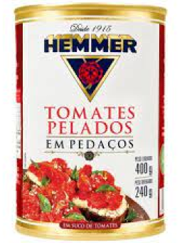 Imagem de Tomates Hemmer 400g Pelados Pedacos