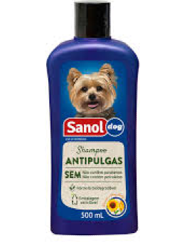 Imagem de Shampoo Sanol Dog 500ml Anti Pulgas