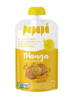 Imagem de PAPINHA ORG PAPAPA 100G MANGA
