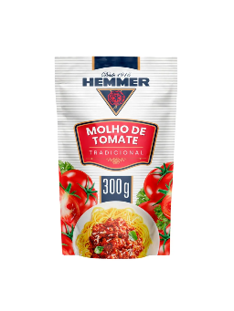 Imagem de MOLHO DE TOMATE HEMMER 300GR TRADICIONAL