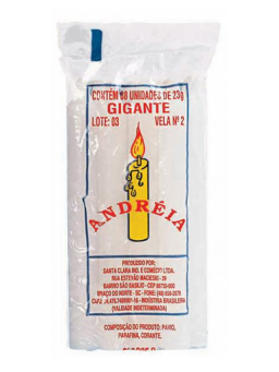 Imagem de VELA ANDREIA 23G BRANCA GIGANTE