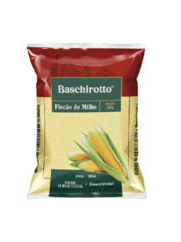 Imagem de FARINHA DE MILHO BASCHIROTTO 500G FLOCAO