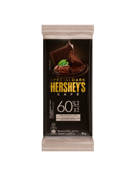 Imagem de CHOCOLATE HERSHEYS 85G 60% CACAU CAFE