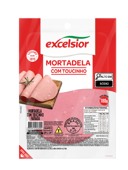 Imagem de Mortadela Excelsior 180g Com Toucinho
