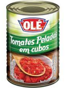 Imagem de Tomate Pelado Ole 390g Em Cubos