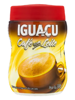 Imagem de CAFE IGUACU 200G SOLUVEL C/LEITE
