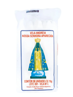 Imagem de VELA ANDREIA 19G NR 2 NOSSA SRA APARECID