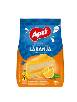 Imagem de MISTURA PARA BOLO APTI 400G LARANJA