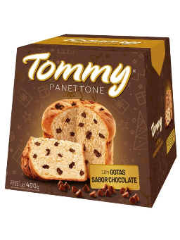 Imagem de PANETTONE TOMMY 400G C/ GOTAS